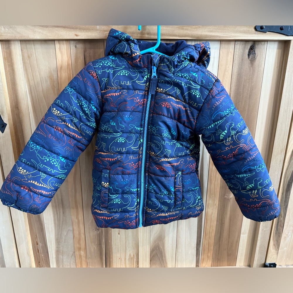 Little Me Cozy Dinosaur Jacket